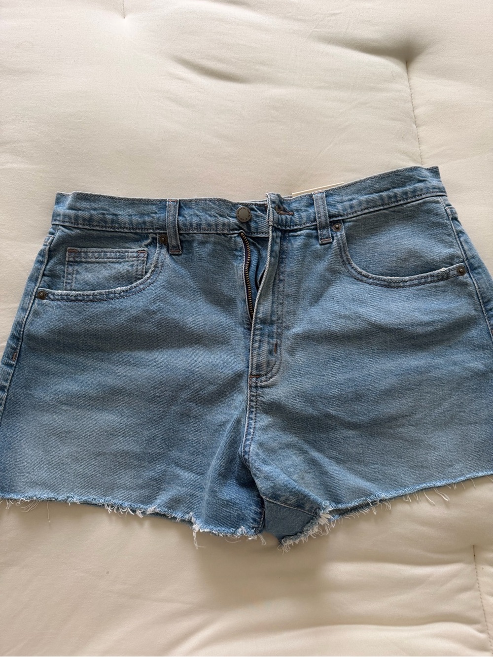 Universal Thread Light Blue High-Rise Denim Shorts